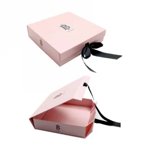 Foldable-Gift-Packaging-With-Ribbon-Closure