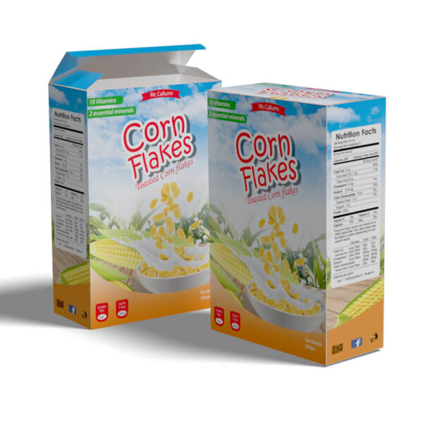 custom printed cereal boxes