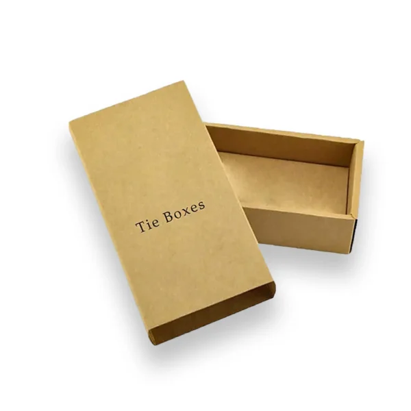 Custom Cardboard Tie Boxes Design