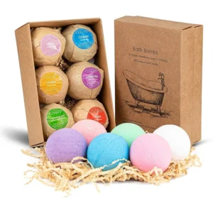 Bath Bomb Set Box Packaging