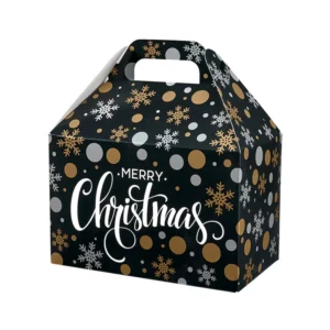 Christmas Gable Boxes in Black