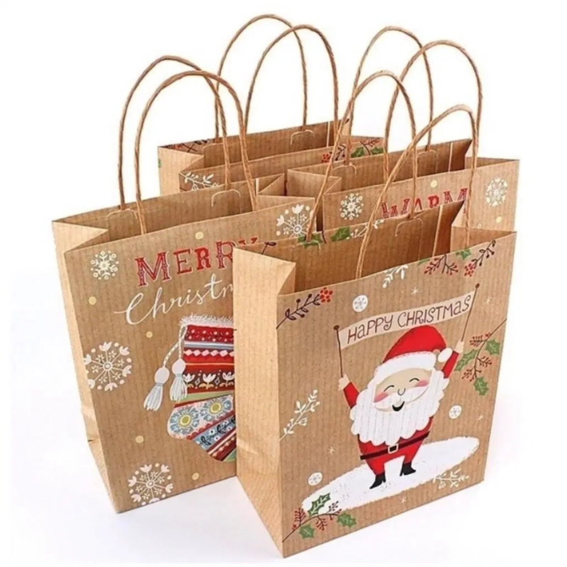 Christmas Printed Gift Bags