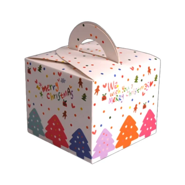 Christmas Gift Packaging Boxes With Handle