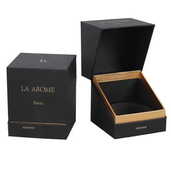 Custom Black Perfume Box