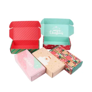 Christmas Mailer Product Boxes