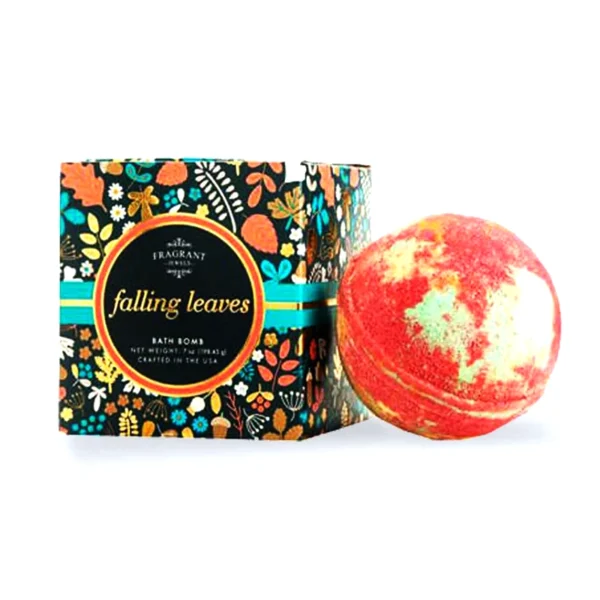 Printed Bath Bombs Box Packaging