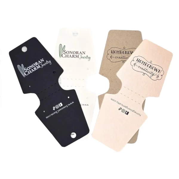 Printed Jewelry Hangtags Wholesale