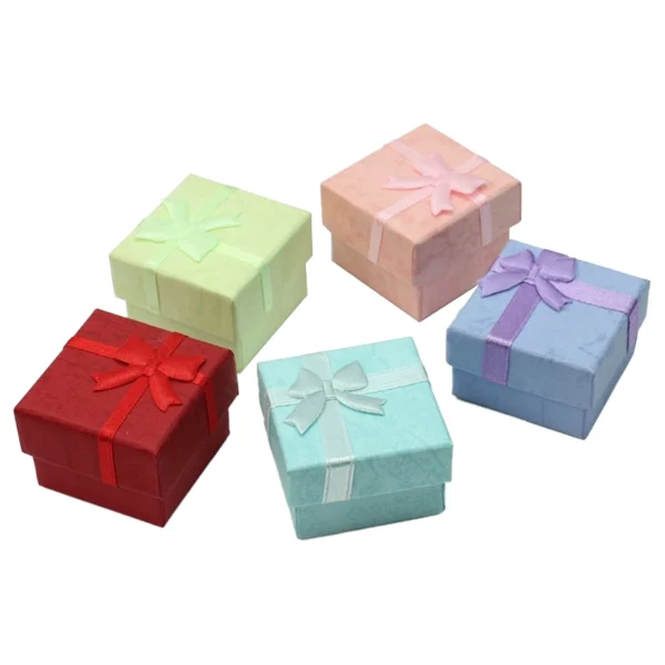 Small Jewelry Boxes with Ribbon