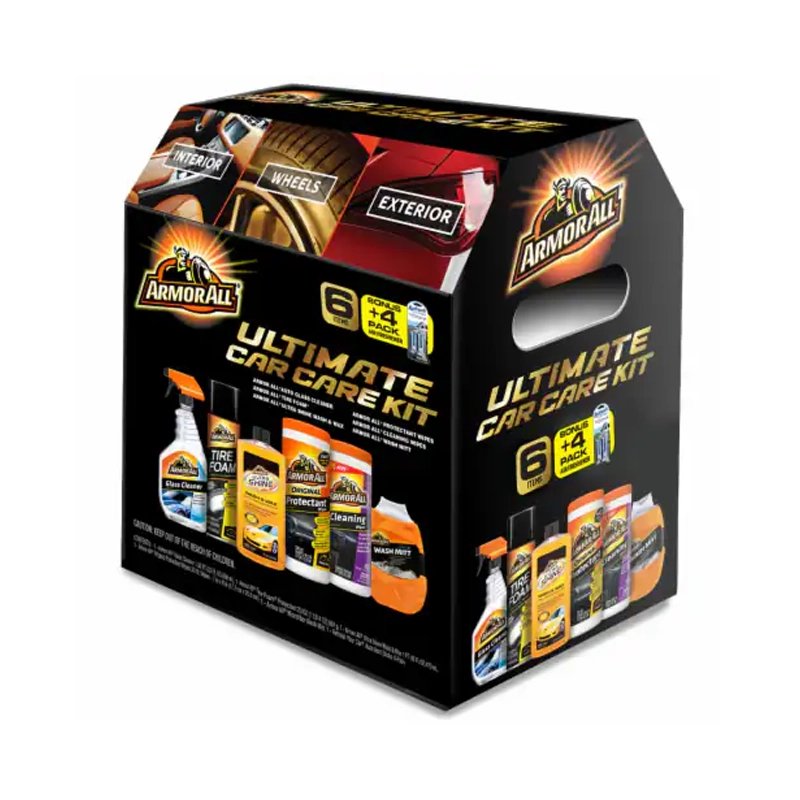 Car Care Products Packaging Design