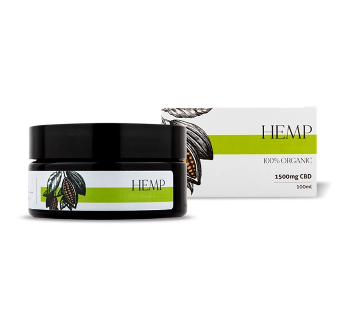 Hemp Cream Product Packaging