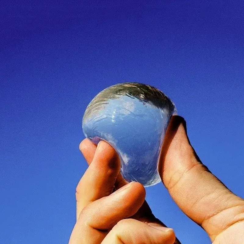 edible water packaging