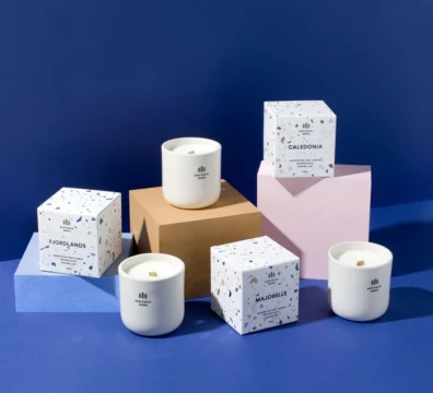 Candle Product Packaging Design