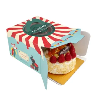 Christmas Cake Product Boxes