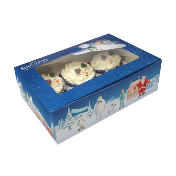 Christmas Cupcake Product Boxes