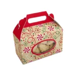 Custom Christmas Gable Boxes with Window