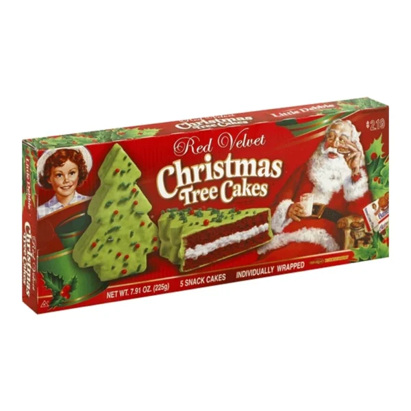 Christmas Tree Cakes Boxes Designs