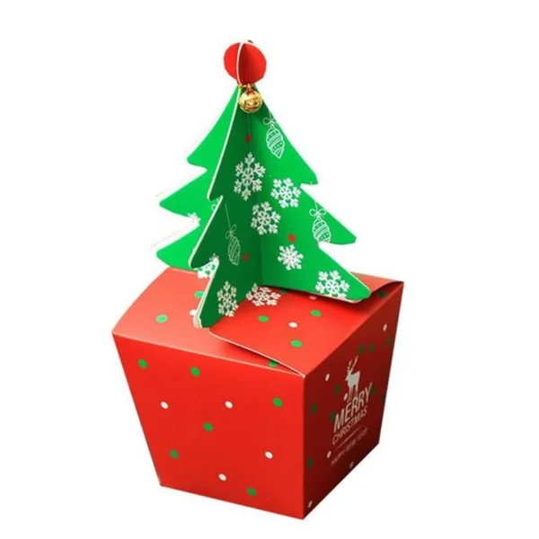 Christmas Tree Shaped Favor Packaging Boxes​