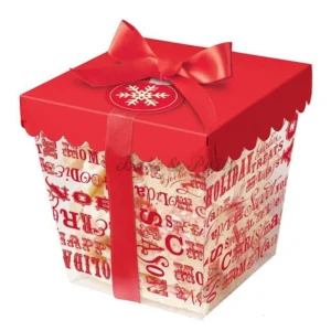 Custom Christmas Holiday Cakes Box Packaging