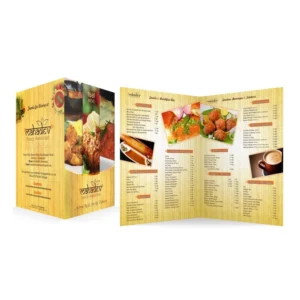 Menu Cards Design