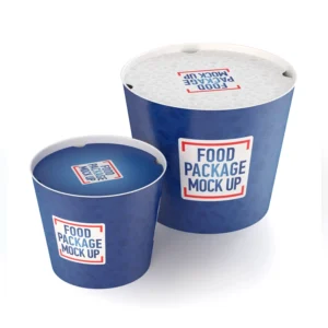 Paper Food Buckets Packaging