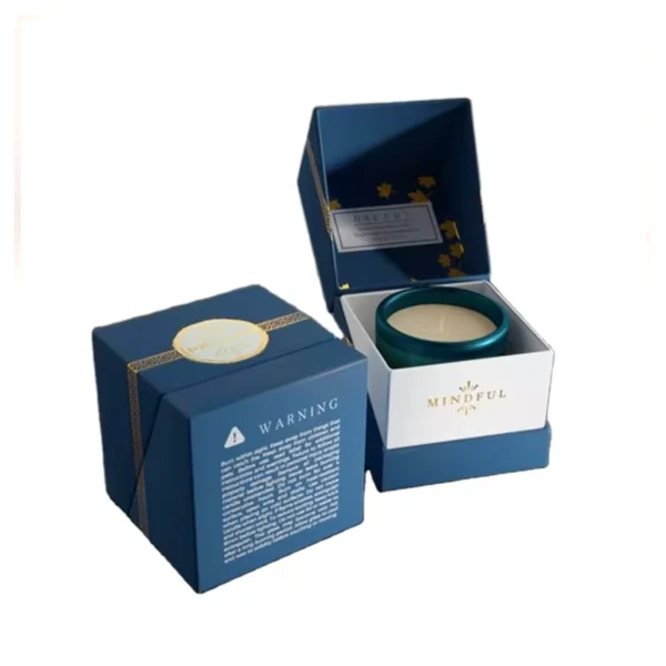 Candle Jar Boxes with Insert