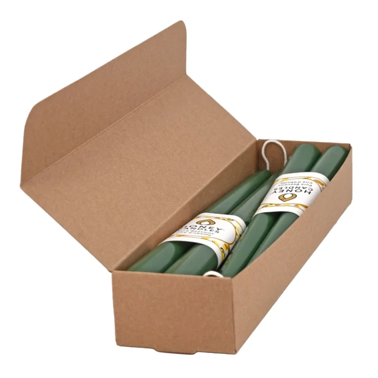 Kraft Taper Candle Boxes