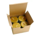 Kraft Votive Candle Boxes