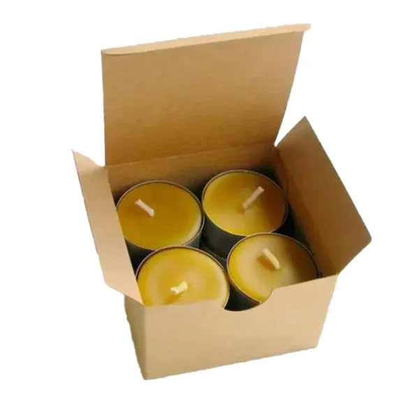 Kraft Votive Candle Boxes
