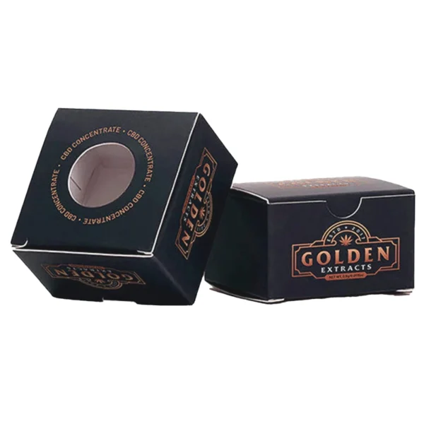 CBD Printed Jar Boxes with Window