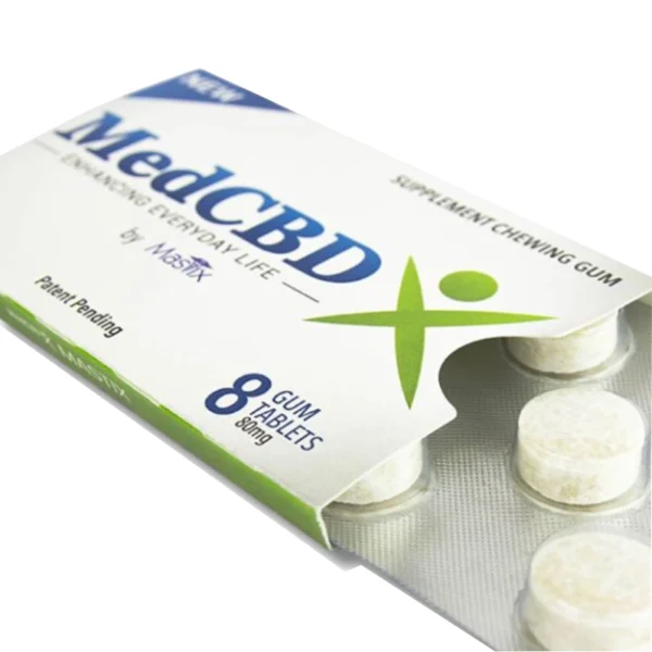 Cardboard CBD Tablets Boxes Wholesale