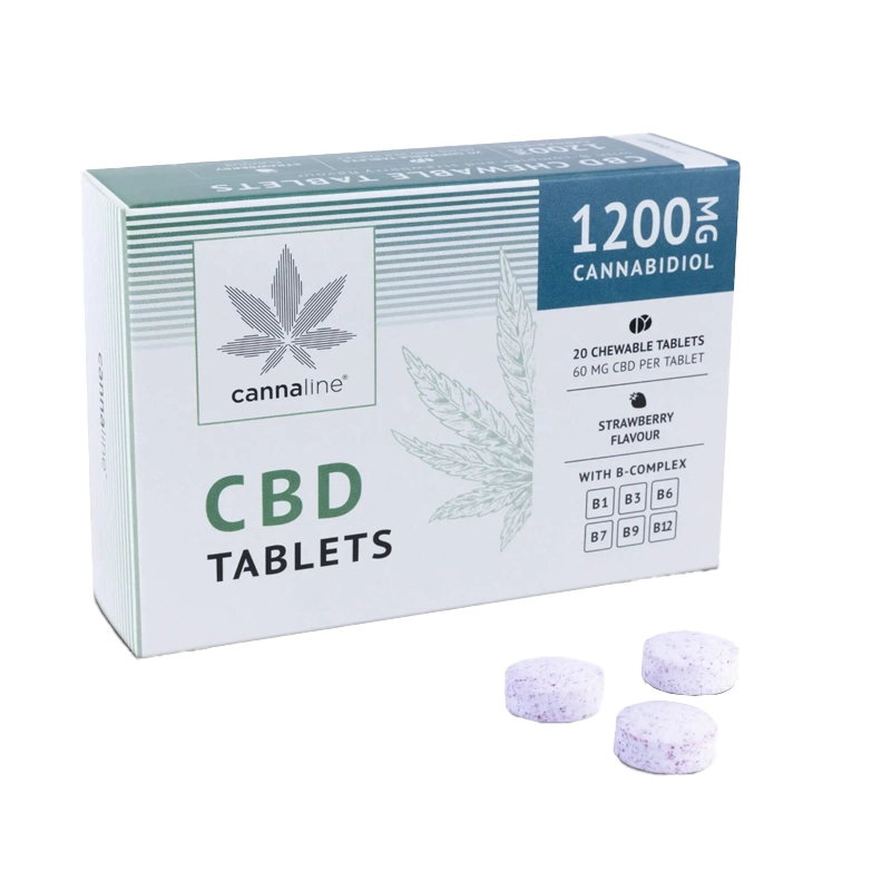 Cardboard CBD Tablets Boxes