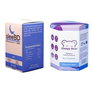 Custom CBD Dissolvable Sleep Tablets Boxes