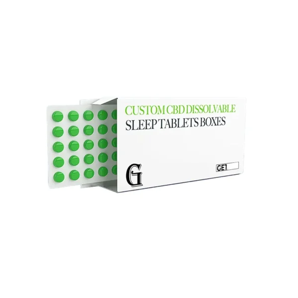 CBD Dissolvable Sleep Tablets Boxes
