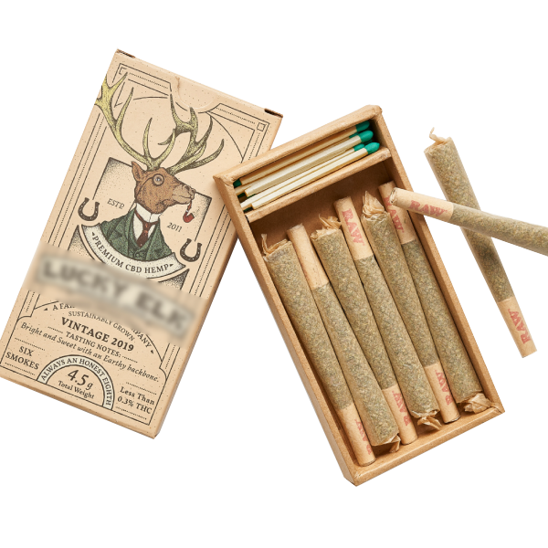 Pre-roll packaging boxes